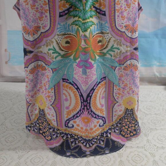 Rose & Olive Boho Colorful Size Small Top - Picture 5 of 5